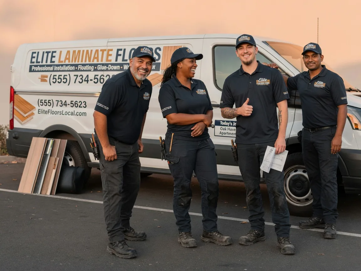 Laminate flooring installation company in Driscoll, ND